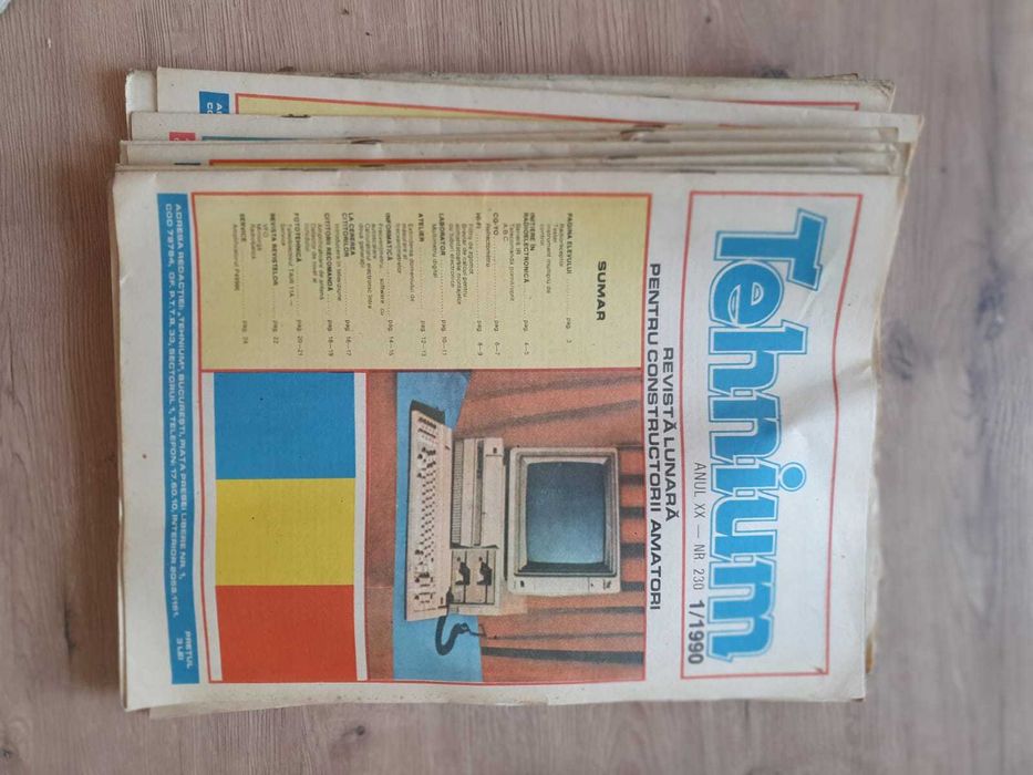 Reviste Tehnium de colectie