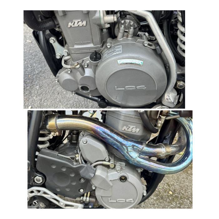 Ktm Duke 2 LC4 640cc 48CP A2 înmatriculat.