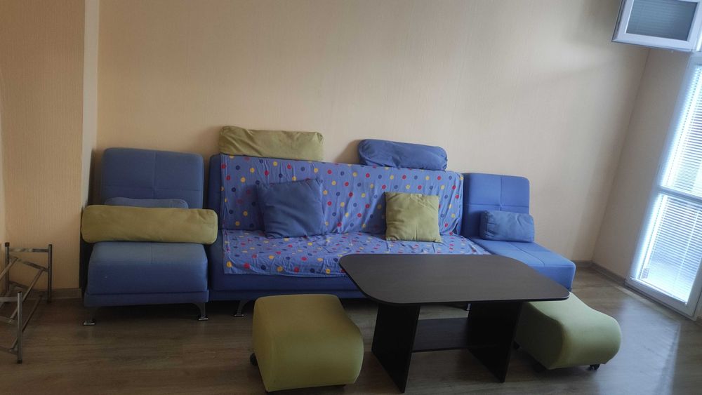 Отдавам двустаен апартамент обзаведен в кв. Гевгелийски