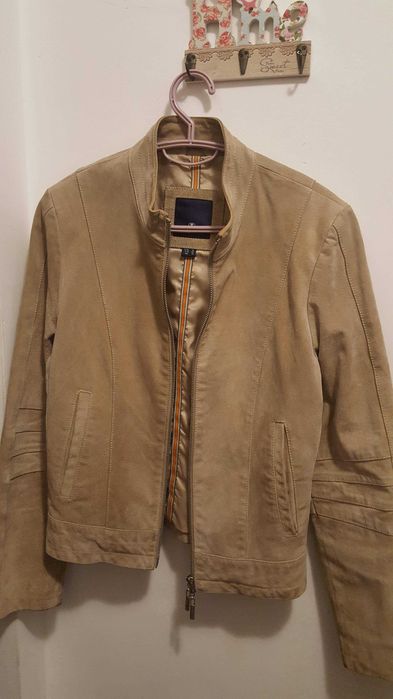 Намалено! Дамско яке TOM TAILOR естествен велур