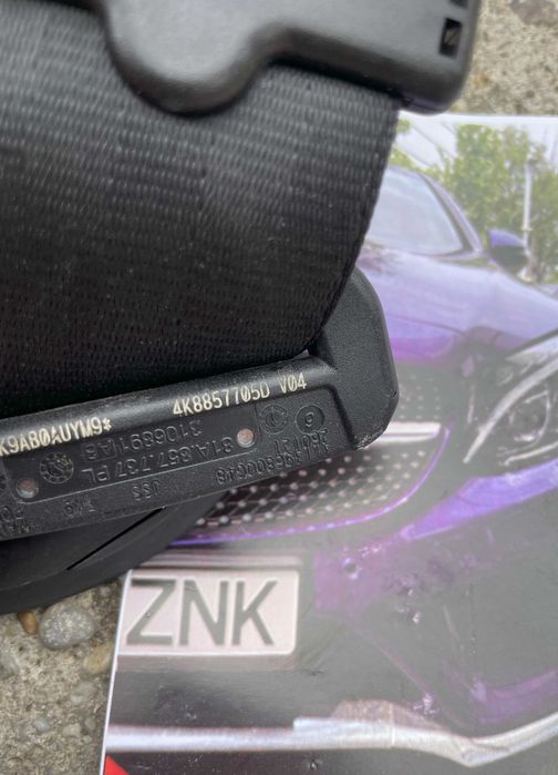 AUDI A6 A7 C8 4K set centuri de siguranta PRESAFE fata spate - airbag