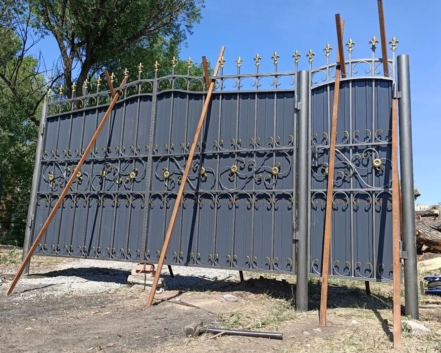 Кованые ворота, заборы