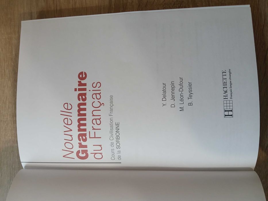 Gramatică Nouvelle Grammaire du Français, editura HACHETTE