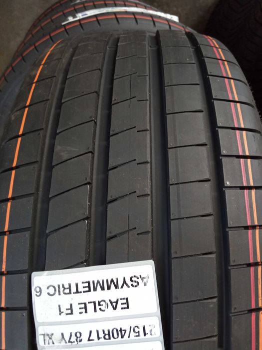 4 Нови летни гуми 215/40R17 Goodyear Eagle F1 Asymm 6 XL 87Y DOT2025