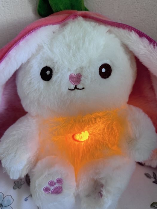 игрушка зайчик клубничка