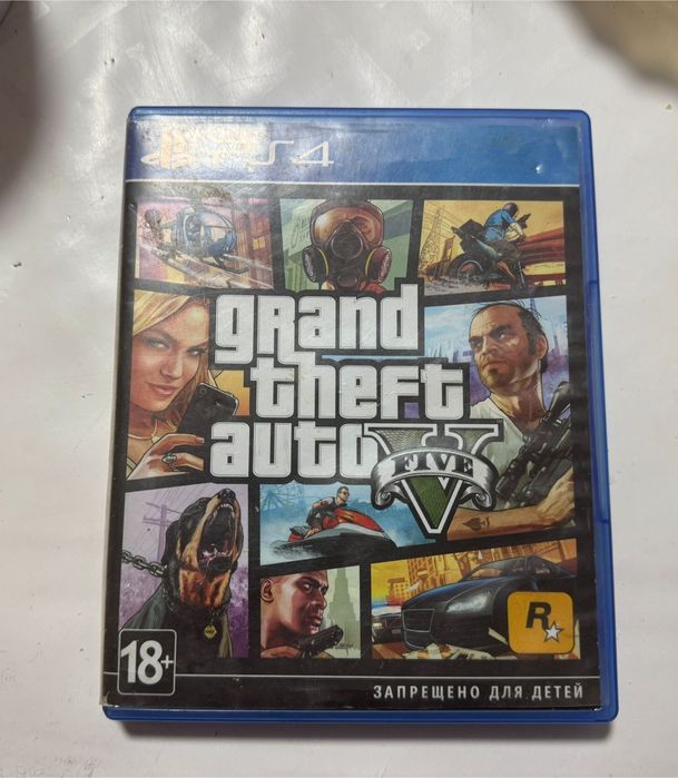GTA 5 (Grand Theft Auto V) для PS4