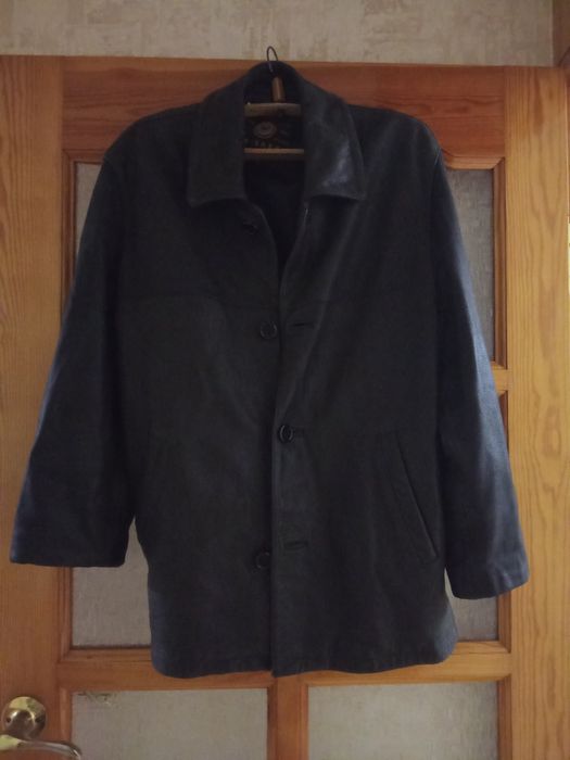 Пиджак натуральная кожа,муж.