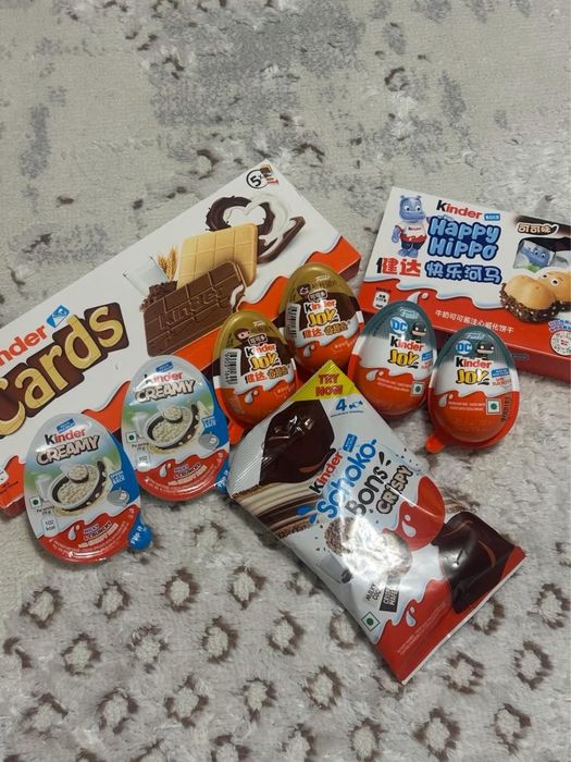 Набор киндер, которых нет в магазинах