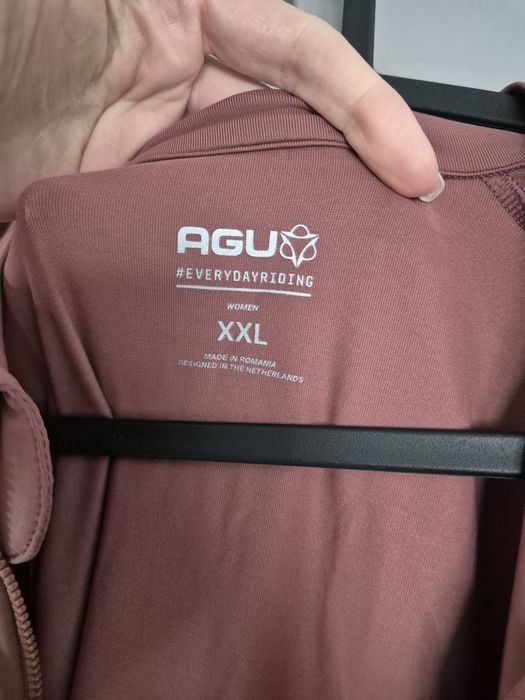 Bluza maneca scurta tricou dama ciclism AGU noua etichetă Măsura XXL
