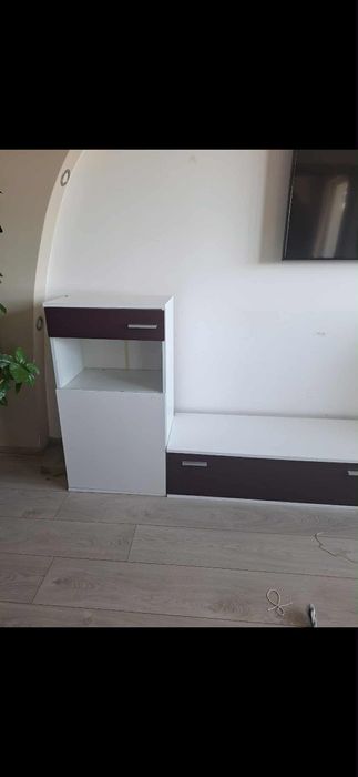 Холна секция с тв шкаф