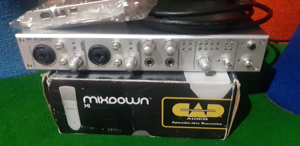 Звуковая карта M audio firewire 1814 Студийный Микрофон