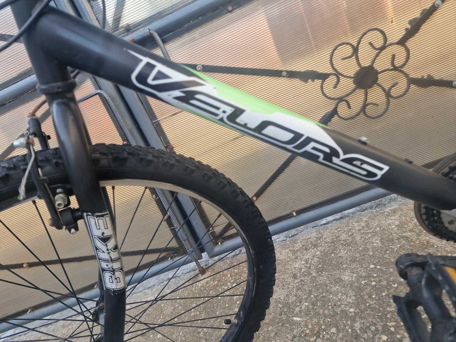 Bicicleta copii MTB Velors 26", verde/negru