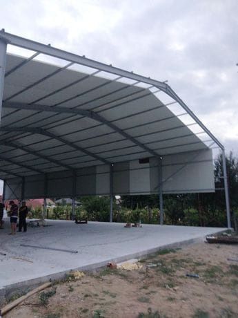 Vând hala metalica și containere modulare
