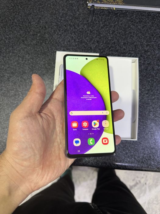 samsung a52 pamit 4.128g holati ideal ochilmagan usta kormagan karopka