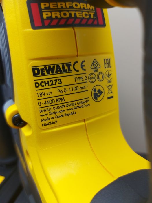 Нов безчетков перфоратор Dewalt DCH273N