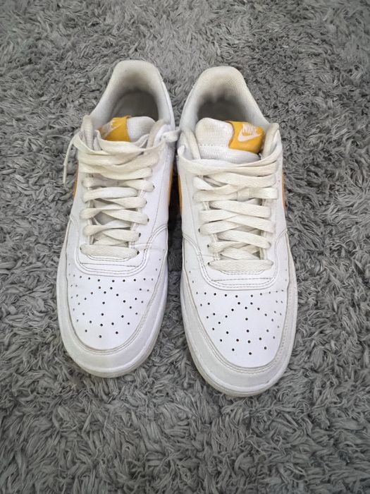 Nike af1 alb cu galben