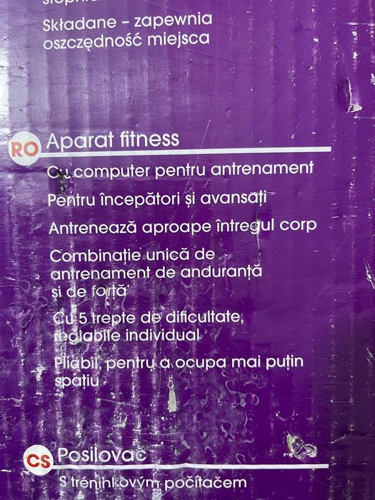 Aparat fitness Vitalmaxx Fitmaxx 5 – nou, pentru abdomen, brațe,