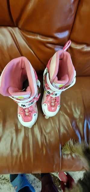 Продавам детски регулируеми ролери