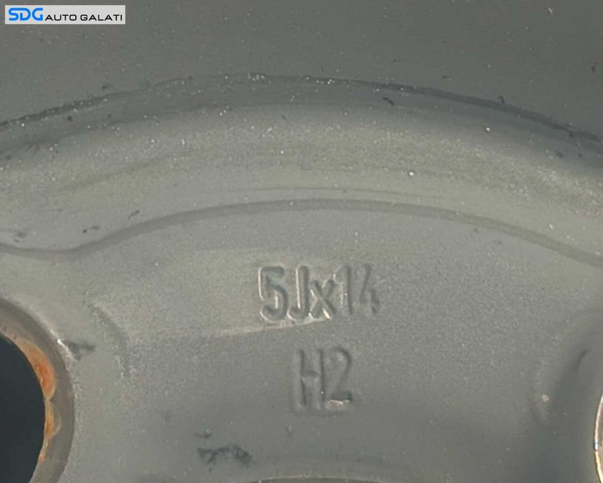 Janta Roata Rezerva Normala Tabla Otel 165 70 14 R14 Skoda Rapid 2012 - 2016 (5Jx14H2 6Q0601027H) [JNT0049]
