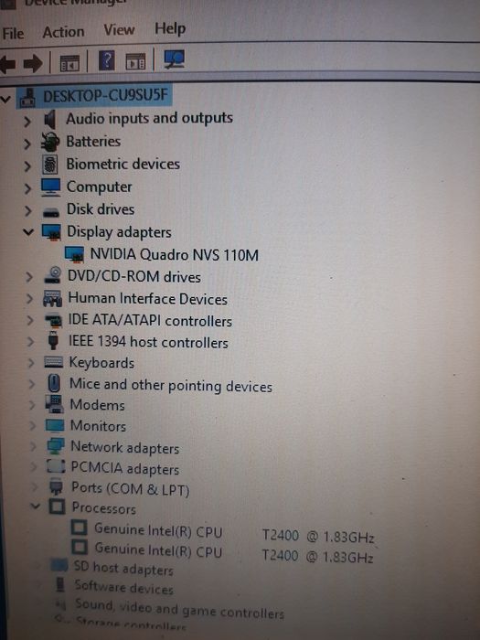 Laptop TOSHIBA Tecra M5