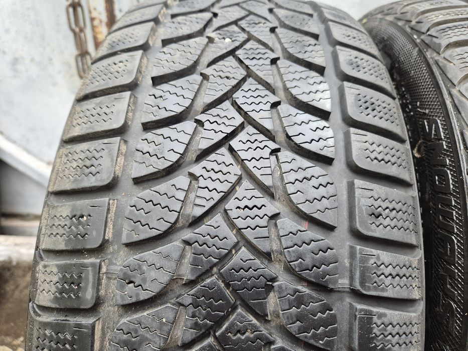 2бр зимни гуми Ласа/ 225-45-17/ 2020г/ 8.2мм грайфер/