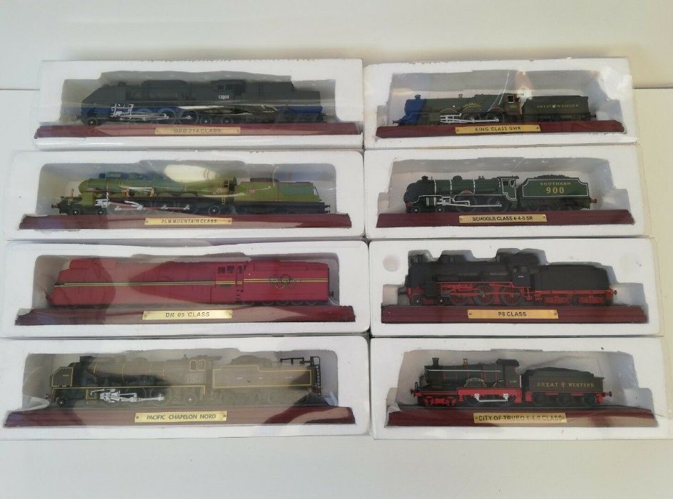 Machete locomotive ATLAS noi sc. 1:100 plinta lemn 23-30 cm