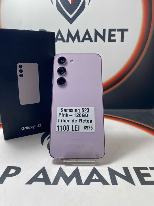Zap Amanet Vitan - Samsung S23 - Pink - 128Gb
