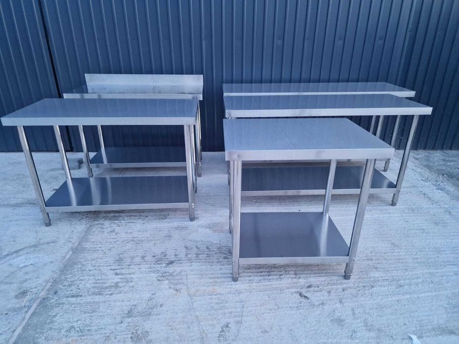 Masa inox ,mese inox ,factura ,transport gratuit ,dimensiuni diferite