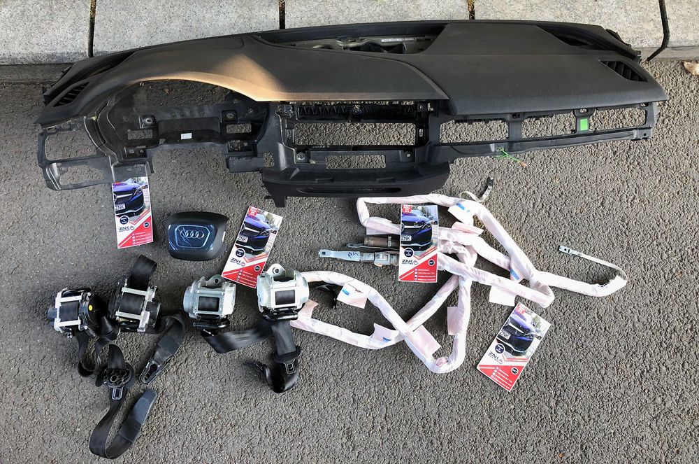 Audi A4 B8 B9 8w kit airbag volan pasager plansa de bord set centuri