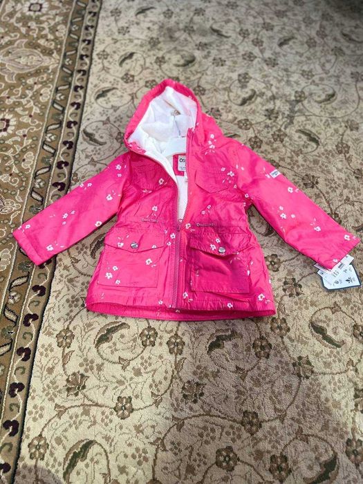 Новые куртки OshKosh B'gosh для девочек 2 и 3 года