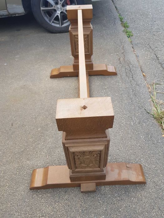 Măsuță cafea lemn masiv sculptat