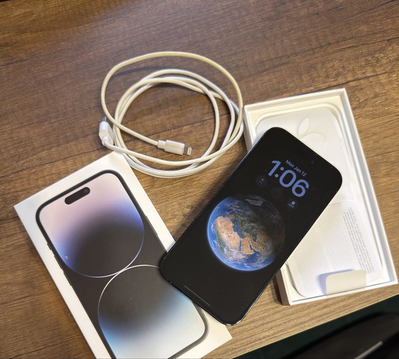 Iphone 14 pro space black 128GB