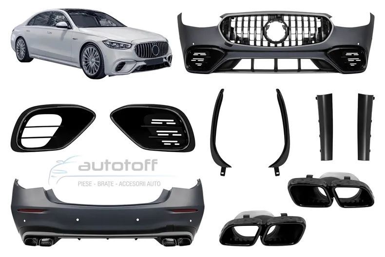Body Kit Exterior compatibil cu Mercedes S-Class W223 (2020+) S63 Design