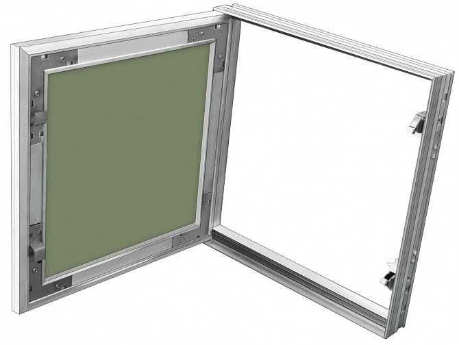 Люк для гипсокартона knauf албес скрытый люк невидимка под покраску