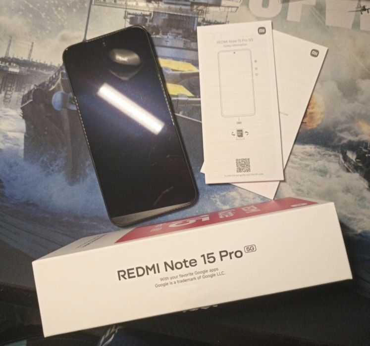 !ГАРАНЦИЯ! + !ПОДАРЪК!(адаптер) Redmi Note 15 pro 5G