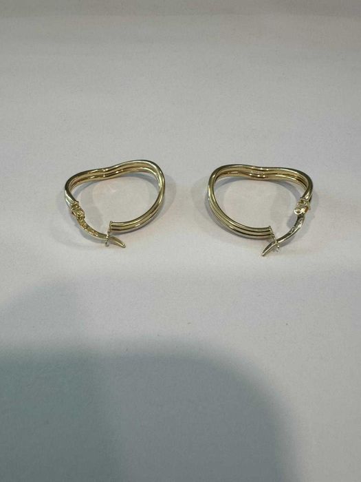 (Ag41) Cercei aur, 14K B5823 - Certificat de garanție!