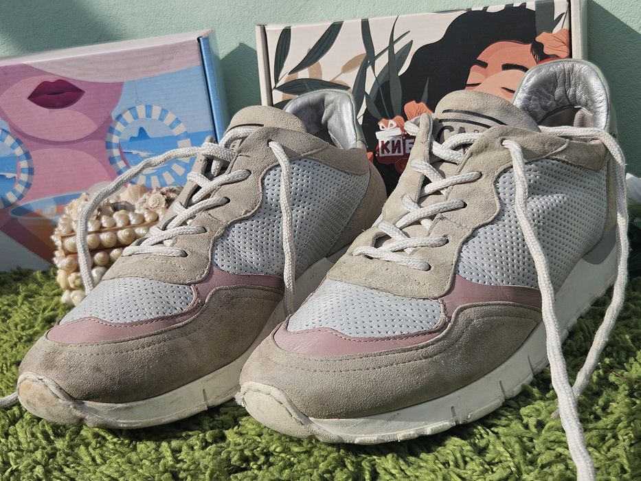 Cinque дамски кецове от кожа N41