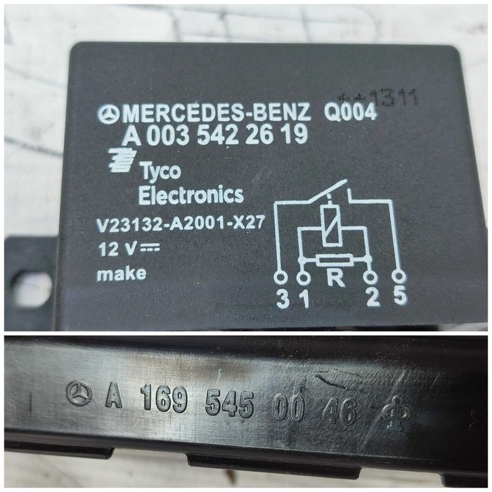 Releu / Modul de cuplare baterie și putere Mercedes-Benz C W204 COD: A0035422619 2013 / [2007-2014] / (5G3)