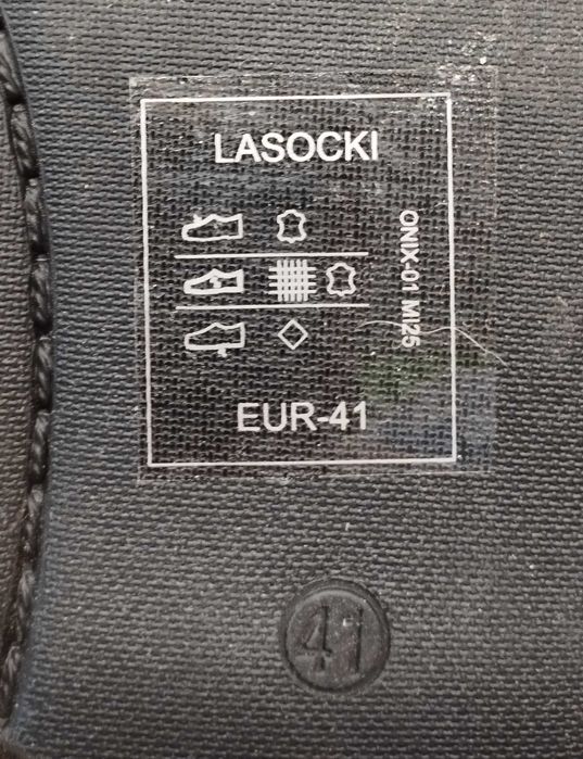 Мъжки официални черни кожени обувки