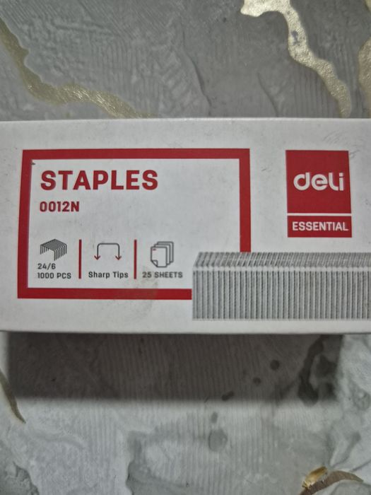 Скобы на канцеляркий степлер