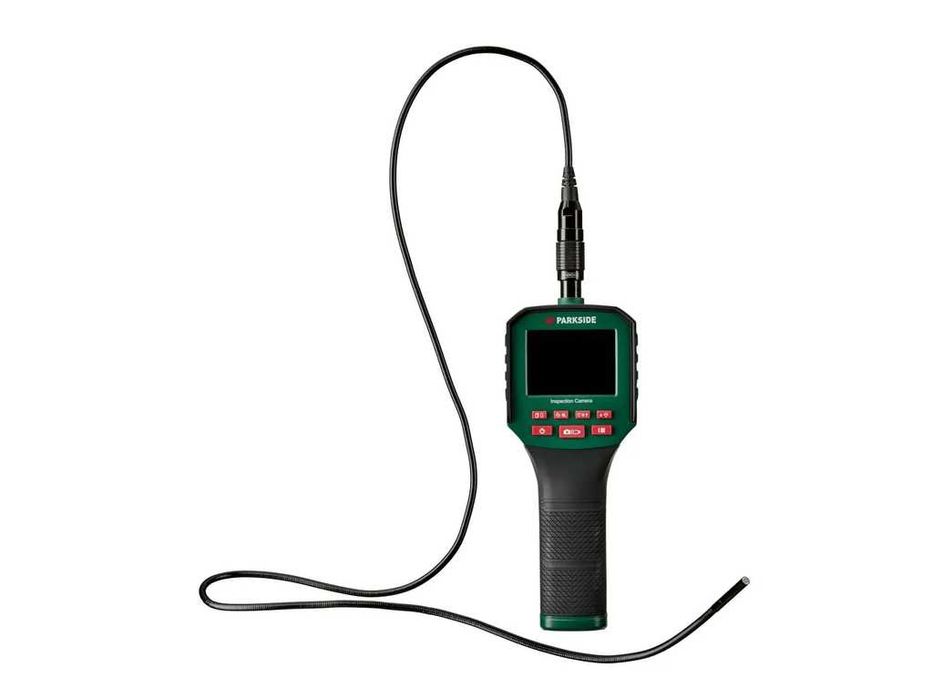 НОВА! Ендоскопска камера Parkside IP67 2.8" TFD дисплей инспекционна камера с куфар