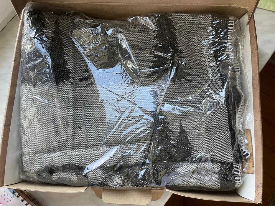 Плед Шерстяной(новый)