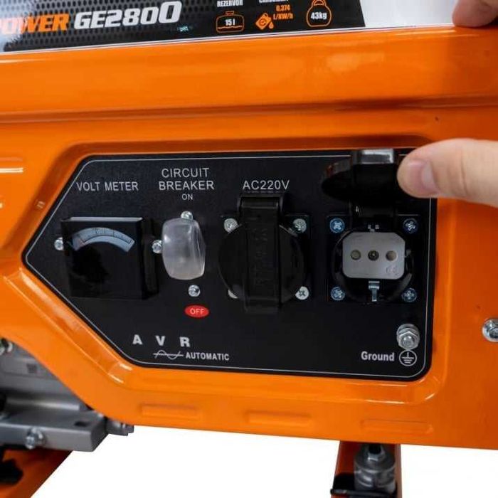 Надежден генератор RURIS R-Power GE 2800 7 HP. Гаранция 2 години.