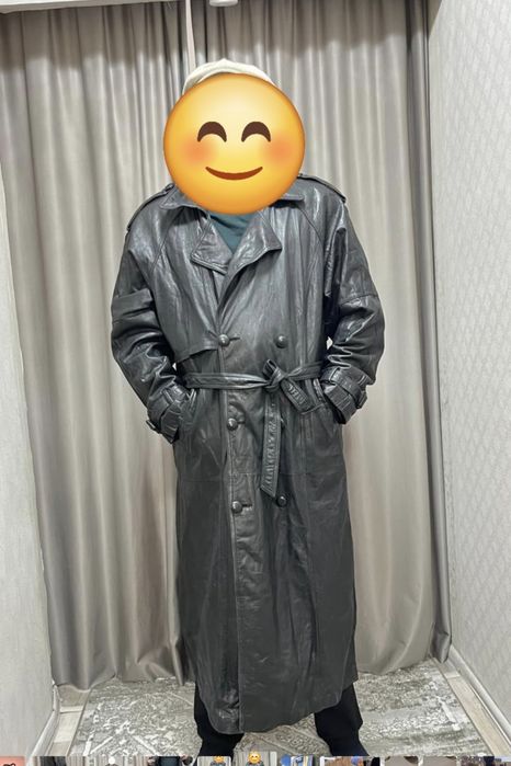 Продам Кожаный плащ отличного качества,
