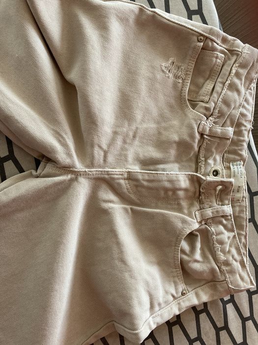 Детски дънки Zara girl 7г (122см) 3/4 дължина
