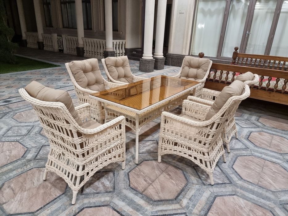 Dachniy Stol stullar yangi 1chi qol 5-yil Garantya