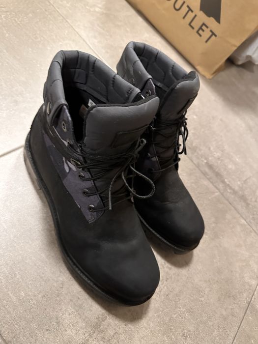 Timberland ботуши черен камуфлаж 43