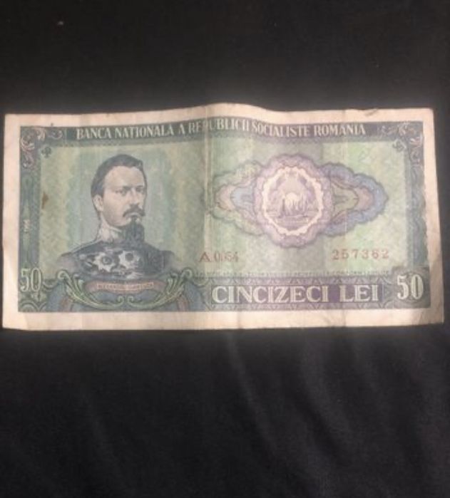 Bacnota 50 lei 1966