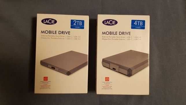 NOU Hdd Extern Lacie Mobile Drive 1TB / 2TB / 4TB | Noi Sigilate