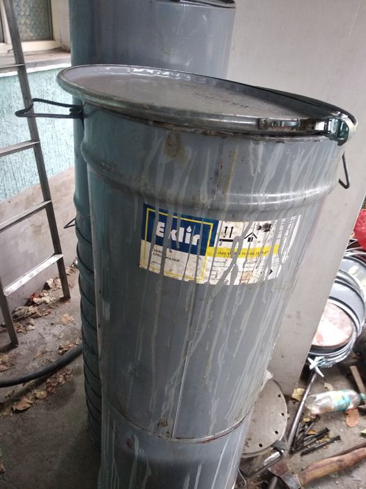 Бочка 50 литров из под краски